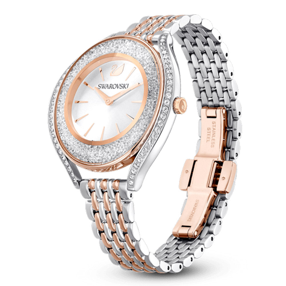 Swarovski Women`s Crystalline Aura Two-Tone Quartz