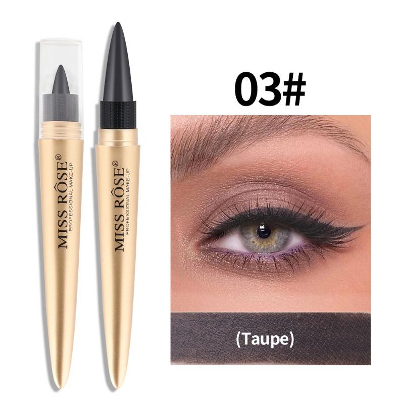 Cool Black Intense Eyeliner Color Eyeliner Waterproof Long-Lasting Makeup Holding Non-Smudge Eyeliner Pencil