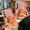 Phone case: 2D flat, fits Samsung Galaxy A34 A35 M05 M06 S20 S22 S21 FE Plus 5G, capybara, perfect Christmas and Halloween holiday gift