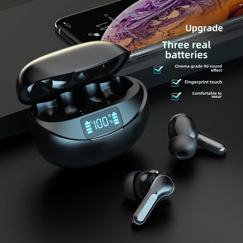 Bluetooth Earphones Ultra Long Standby Smart Noise-cancelling Call Music In-ear Wireless Earphones