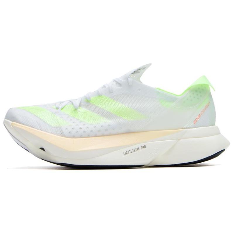 Adidas Adizero Adios Pro 3 'White Neon Green' Sneakers IH2524