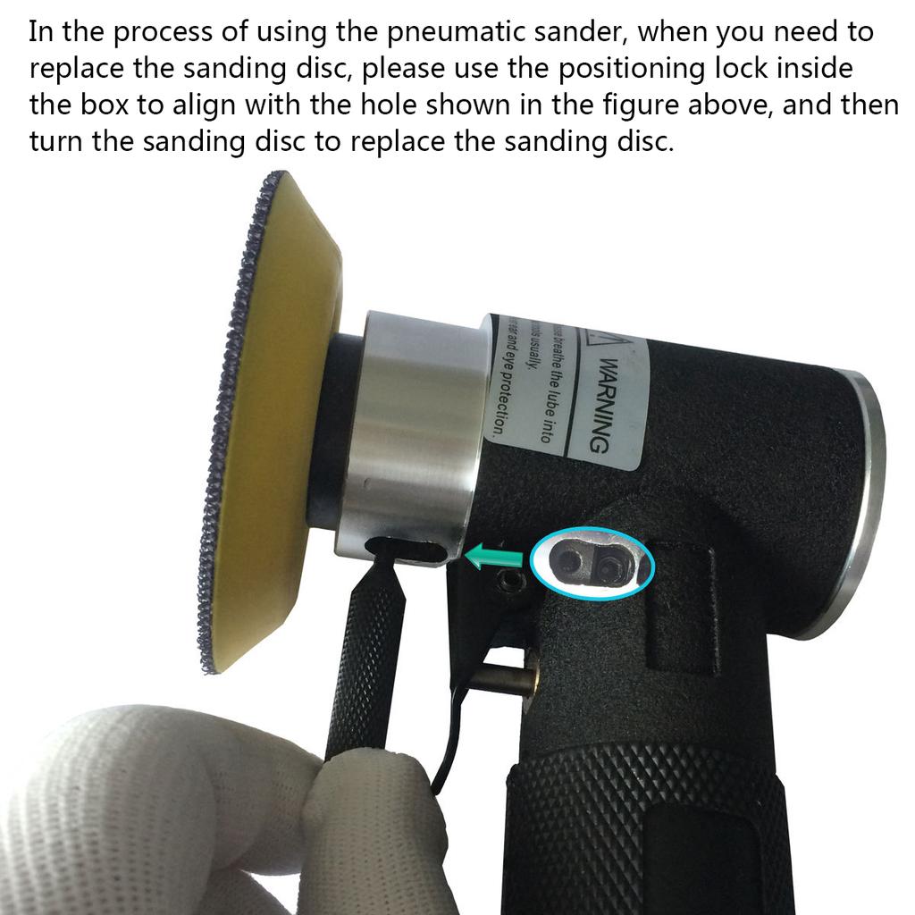 Pneumatic Sander 3 Inch Air Sander Pneumatic Polisher Machine Set Air Grinder Polishing Machine Tool-Quality is Our Culture Pneumatic Sander 3 Inch Air Sander Pneumatic Polisher Machine Set Air Grinder Polishing Machine Tool-Quality is Our Culture