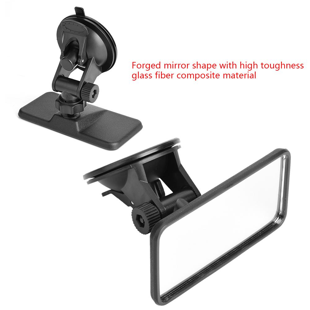 Baby Car Mirror Rr View Mirror for Kids    with Push-Type Injection Large Suction Cup & Lock