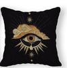 Zodiac Inspiration Print Cushion Cover, Durable & Stain-Resistant, Sofa & Bedroom Pillowcase