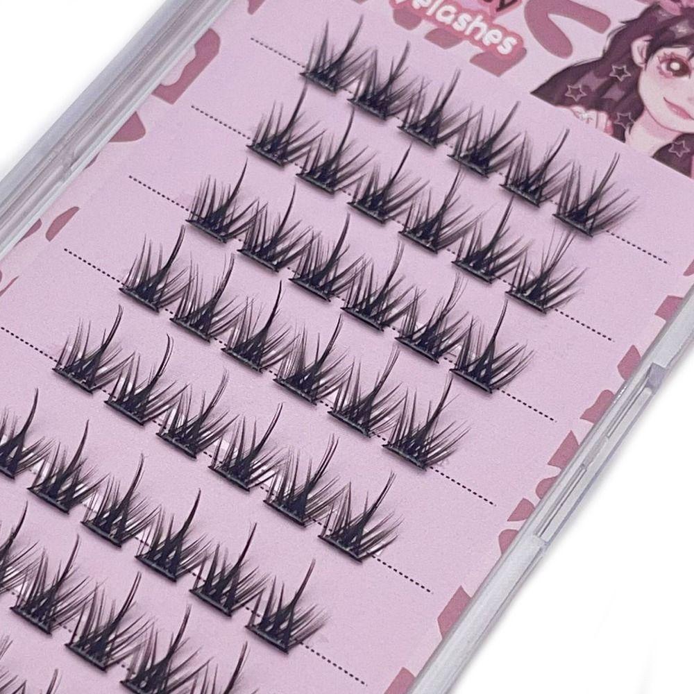 No Glue Needed Self Adhesive Eyelashes Self Adhesive Self Adhesive Lash Clusters  for Beginners