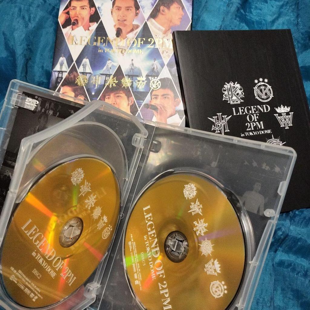 [USED] 2PMOF2PM & LEGEND Limited Edition DVD & Midaretemina LP CD