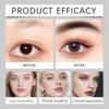 Two-in-one Liquid Eyebrow Pencil, Three-dimensional Color Display, No Smudging, Long-lasting Coloring, Specially Designed For Wild Eyebrows. ,5ML