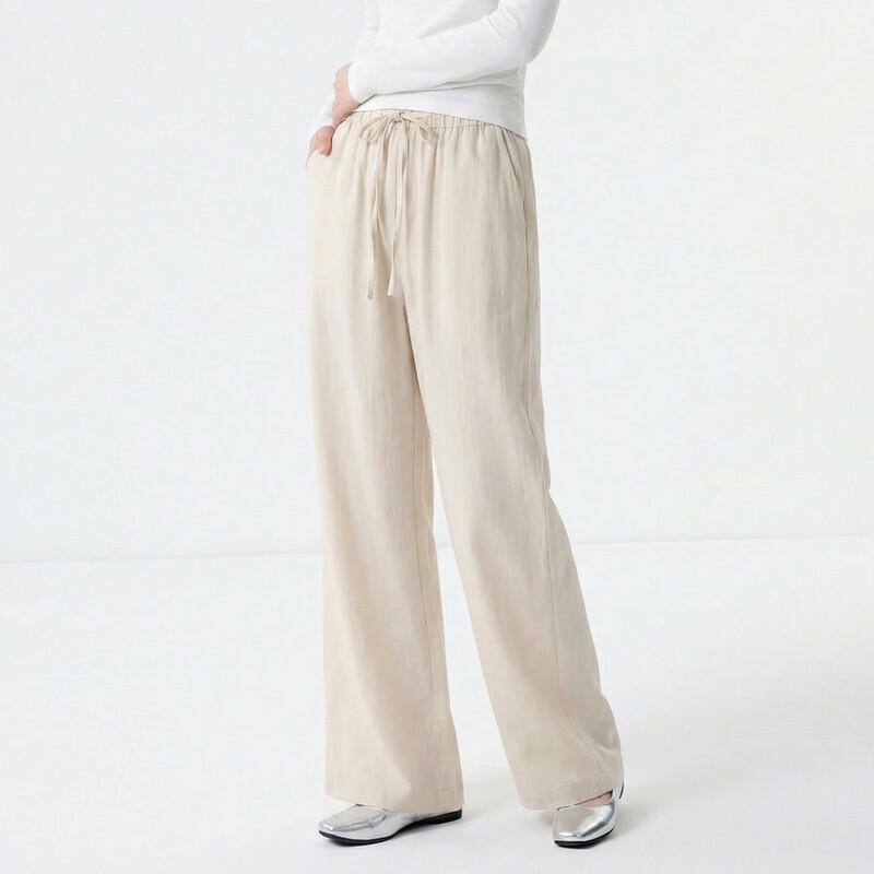 FivePlus Women's Relaxed Wide Leg Pants