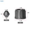 [TL][TL]10pcs Agricultural Sprayer Tube Connector Nut Pipe Plug Water Pipe Internal 18mm