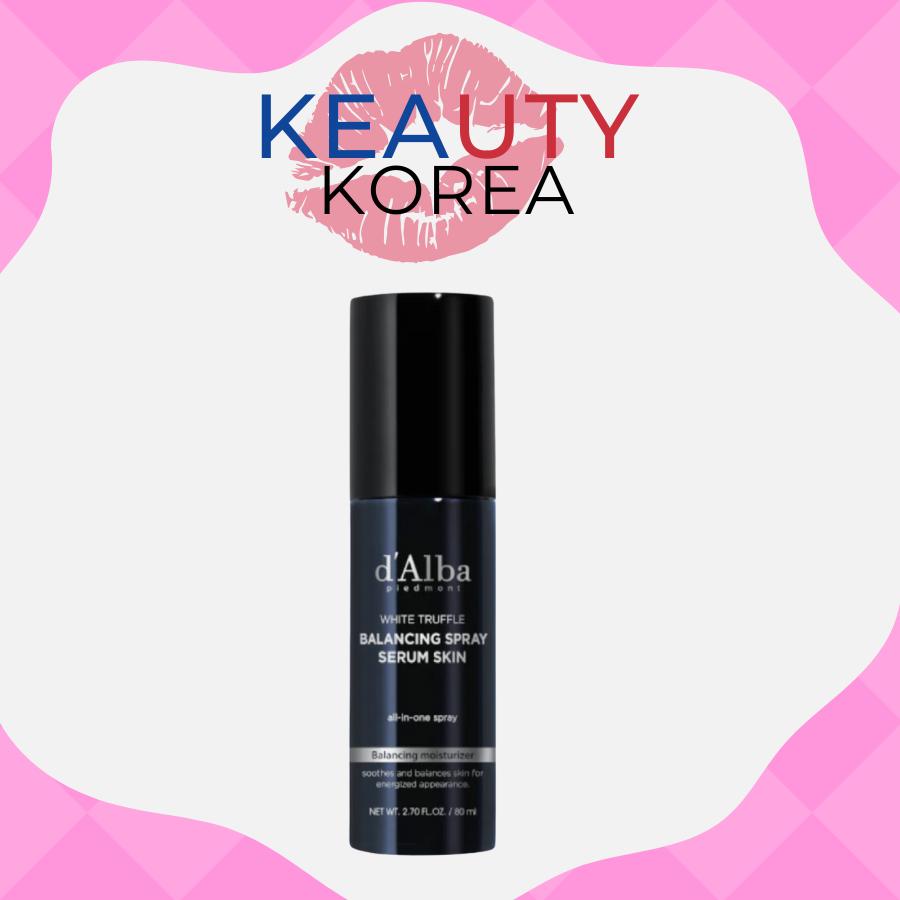 d'Alba Równoważące serum w sprayu do skóry białej trufli 80ml