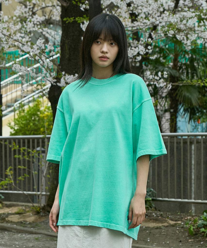 MINIMALPROJECT Robust Heavy Overfit Pigment Short Sleeve T-Shirt Mst153 [Mint]