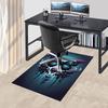 "Dark Butterfly Skull Tattoo Design Art Print"Office Mat Home Decor Office Desk Chair Carpet for Office Ph130