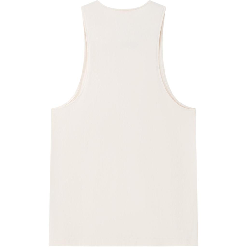 Fear Of God Essentials Tank Tops Unisex Ivory White Crew Neck Moderate Other RW00265-0034