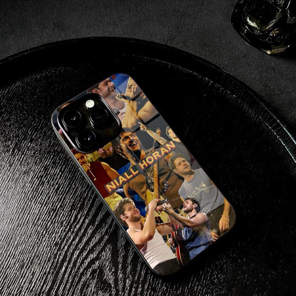 

Singer N-Niall Horan Phone Case Tempered Glass For IPhone 17 16 13 14 12 15 11 Pro Max Plus Mini X XR SE2020 Coque iPhone 11 Pro