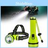 Waterproof Diving Headlamp With High Power Led And Rechargeable Battery For Underwater Exploration