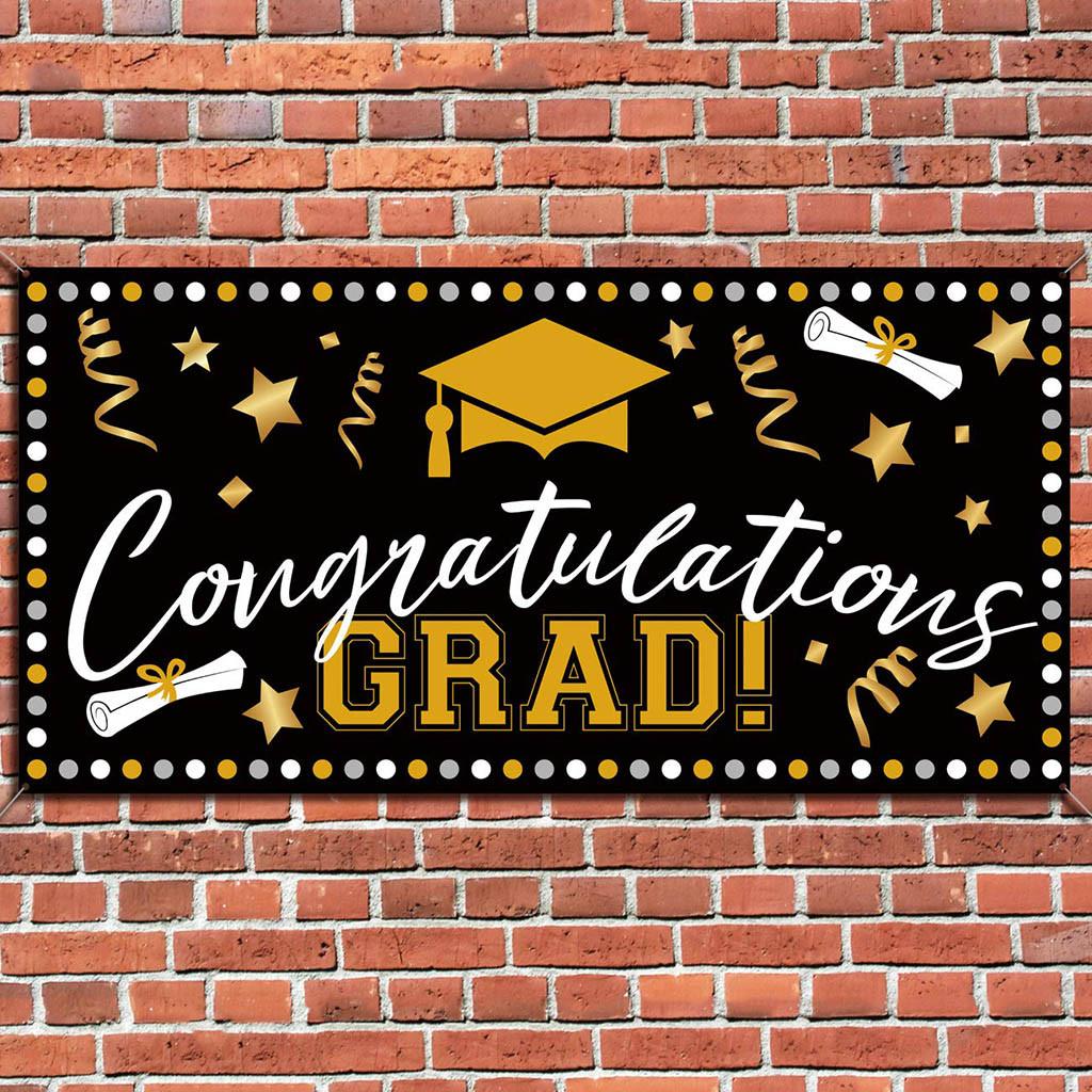Buy [HF] Graduation Party Banner Photo Background Signature Tapestry ...
