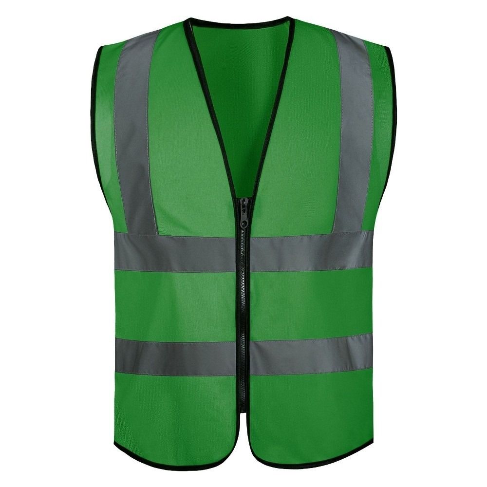 Front Reflective Strips Work Vest High Visibility Working Clothes Safety Vest Construction Work