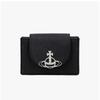 Vivienne Westwood Saffiano Flap Card Wallet N401 5402000bw L001n