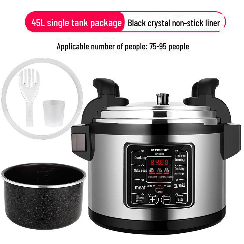 Hemisphere Large Capacity 17L Electric Pressure Cooker for Catering and Household Use