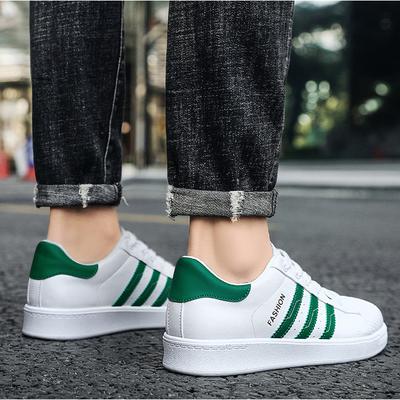 Men  Women Sneakers Casual Mens Shoes Breathable Trainers Fashions Leather White Sneaker