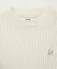 Seteo (W) Cuff Mock Neck Knit Cream