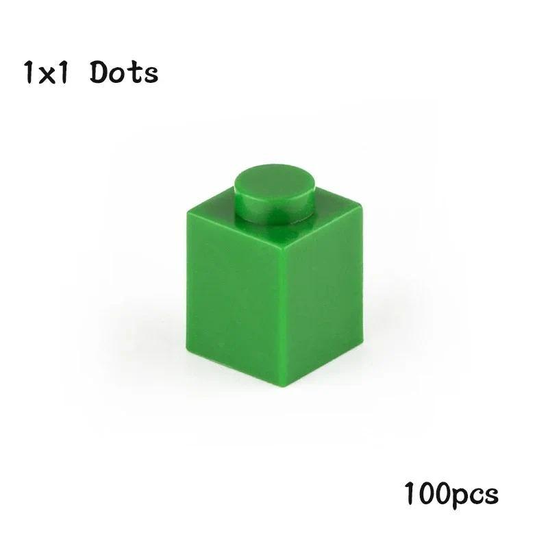 100 pièces MOC Pièces 1x1 3005 Brique Compatible Figurines Briques DIY Assembler Blocs de Construction Particule Puzzle Enfant Jouets Cerveau Cadeau