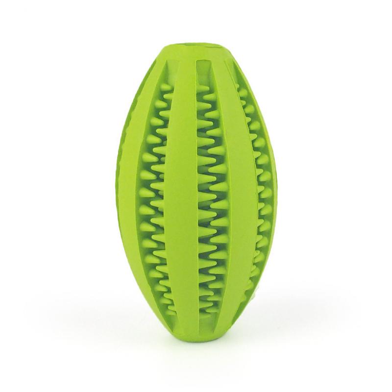 

Собака жевательные игрушки для чистки зубов мяч для закусок игрушка для собак мяч из натурального каучука супер прочный интерактивный надувной шарик для домашних животных L зелёный