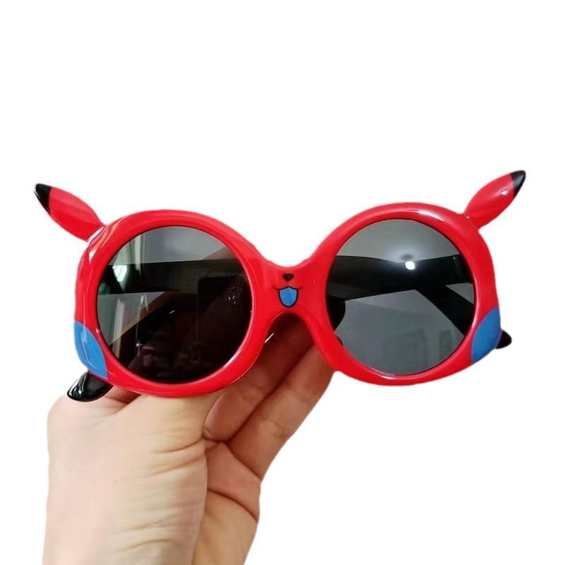 Pikachu Cute Cartoon Unisex Baby Sunglasses – Fun and Fashionable Kids' Glasses