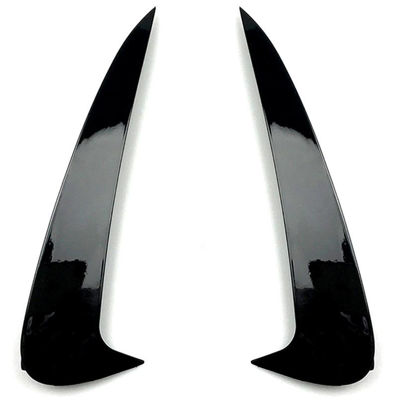 AM-Zadní nárazník Spoiler Boční Canard Pro Mercedes Pro Benz Třída C Kombi S205 C180 C200 Pro AMG Černý