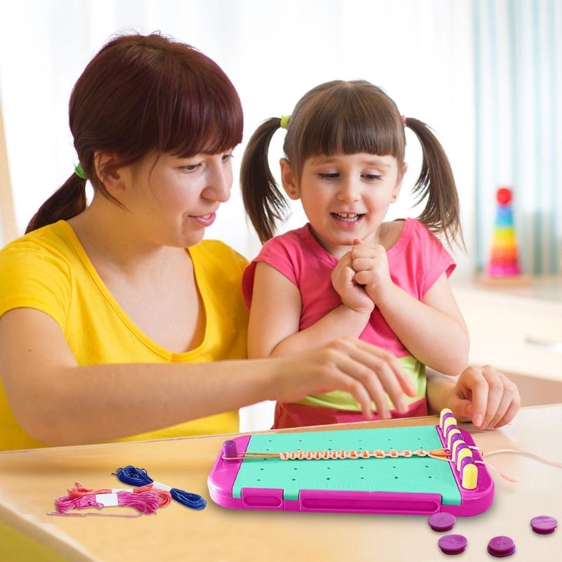 Freundschaftsarmband-Maker-Set Fördert Kreativität und Handfertigkeit für Einzigartige Designs für Kinder und Anfänger