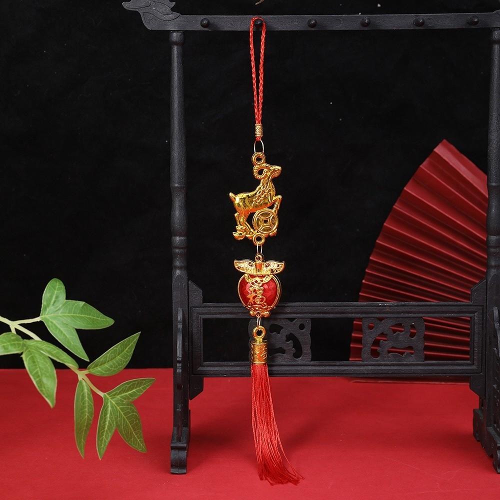 2027 Chinese New Year Hanging Ornaments Goat Hanging Charm  Holiday Gift Match