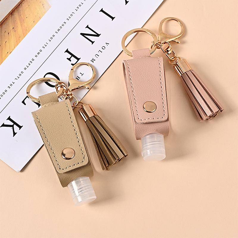 Portable Empty Bottle Keychain, 30Ml Hand Sanitizer Holder Keychain, Travel 1Oz Mini Hand Sanitizers Case For Travel