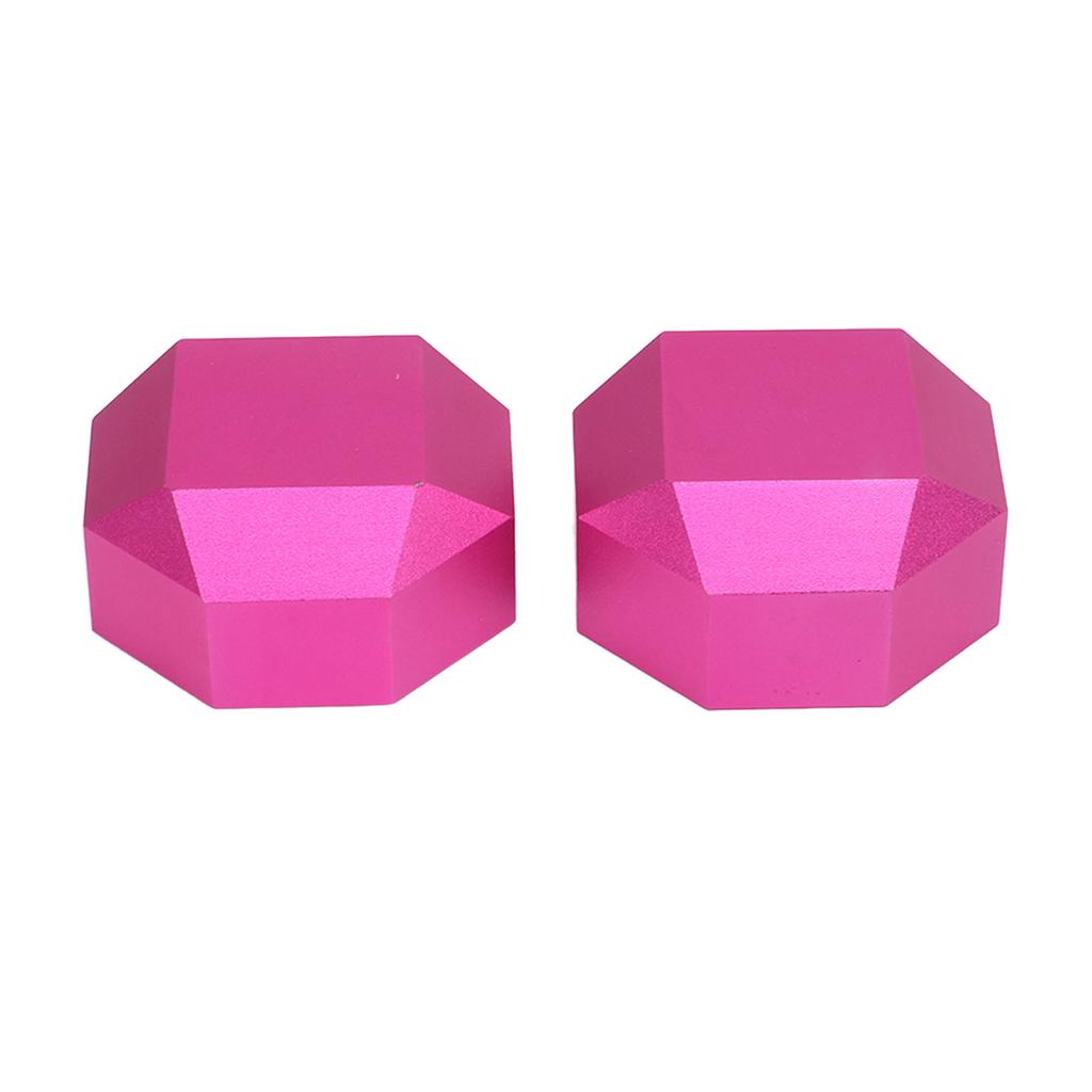 Octagonal Billiard Chalk Storage Box 2 Layer Aluminum Chalk Holder Billiard Accessories for Sports Pink