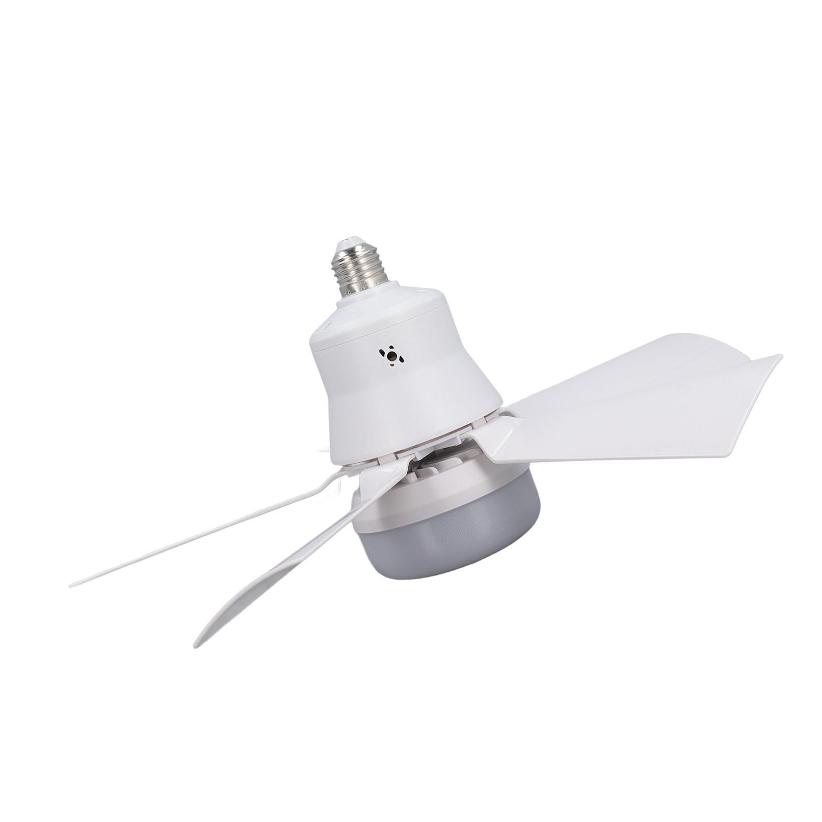 

15.7in Screw Ceiling Fans Light with Remote E26 Base Dimmable Ceiling Fans with Lights for Garage Bathroom Bedroom Kitchen