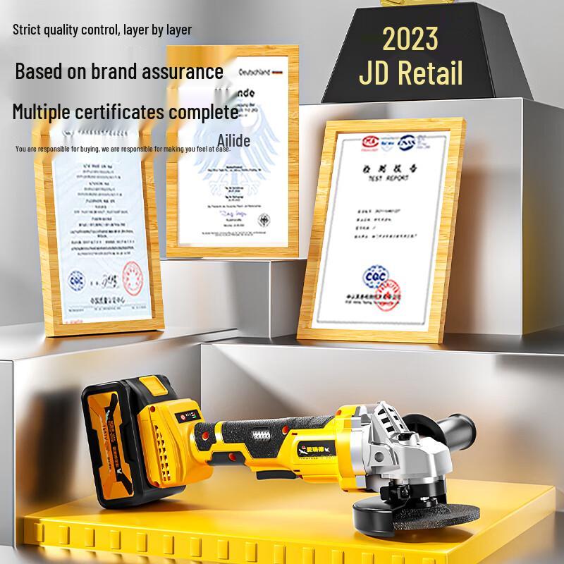 Ai Ruide 21V Cordless Angle Grinder CN Plug (adapter Included)