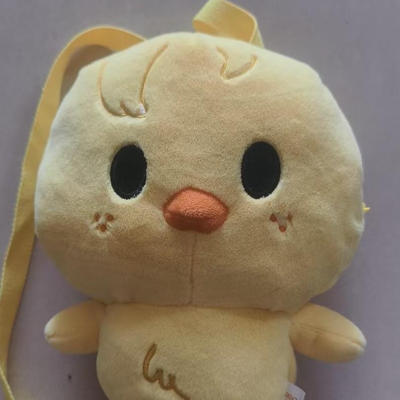 new Style Plush-Like Texture Backpack Cute White Rabbit Doll Soft Shoulder Bag Home Decorative Fans Daily Outdoor Travel