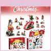 Engaging Compatible Lego Christmas Block Set With 24 Boxes And 400 To 800 Pieces