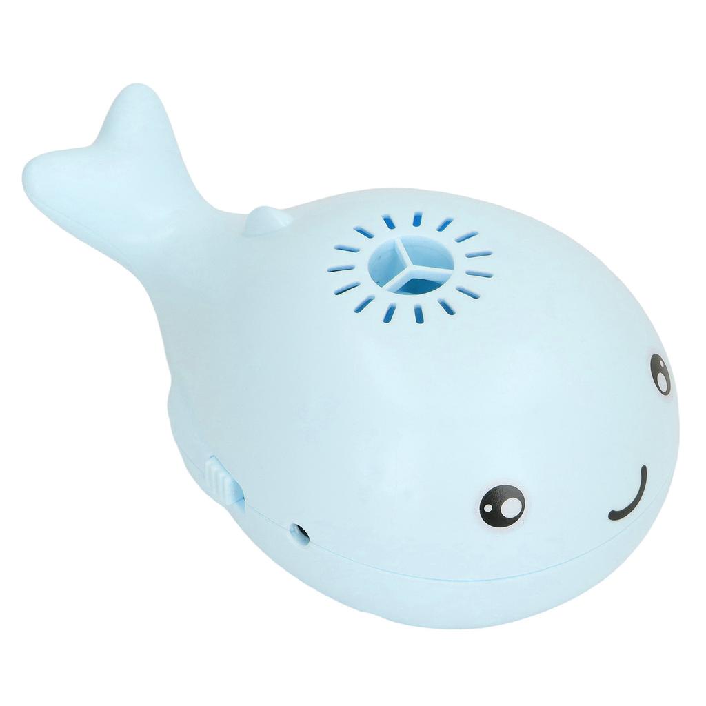 Whale Bath Toy USB Charging Electric Cute Floating Toy with Fan Function for Children Gift