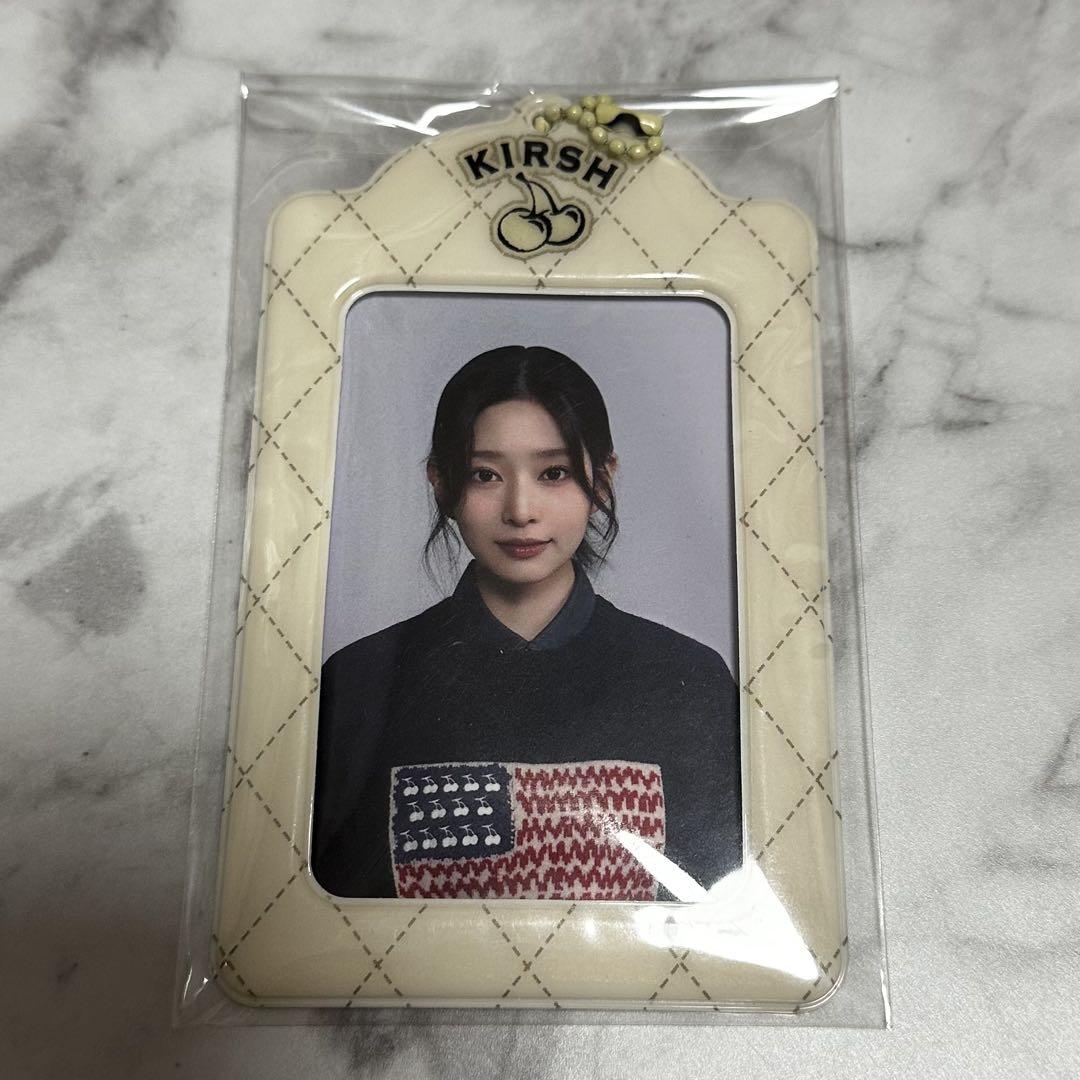 

[USED] Korea Exclusive KRISH Kim Minju Student Card Card Case Trading Card