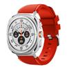 Silicone Strap For Samsung Galaxy Watch Ultra 2026 47mm Stripe Texture Replacement Band For Samsung Watch 8/8 Classic Accessory