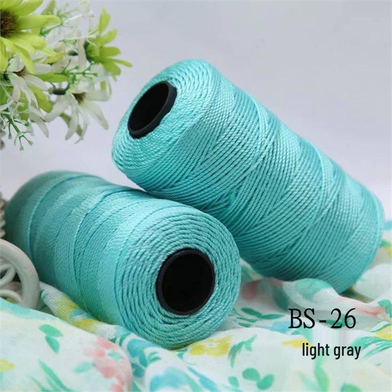 Příze z ledového hedvábí: Třívláknová příze pro ruční pletení a háčkování - Ideální na pantofle, tašky, čepice, návleky na hrnky a podsedáky do auta