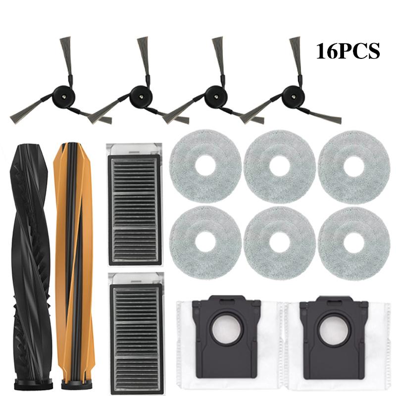 Dreame X50Ultra / X50 Master Vacuums Cleaner Spare Parts Main Side Brush Hepa Filter Mop Cloths Dust Bag Replacement Accessories