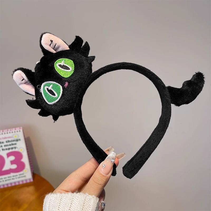 

Adorable Cat Headband: Creative Cartoon Headdress for Kids & Adults - Perfect for Performances, Photos, & Fun Plush Hair Accessory.