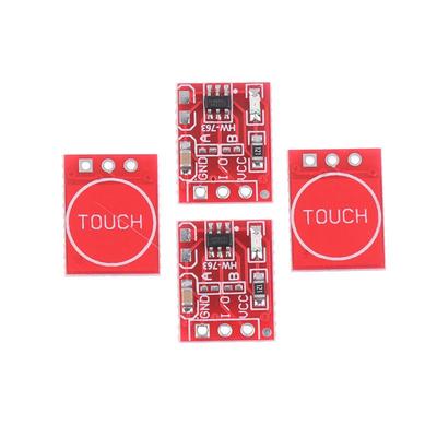 10Pcs Ttp223 Touch Key Module Self-Locking / Momentary Capacitive Switch Single Channel Module