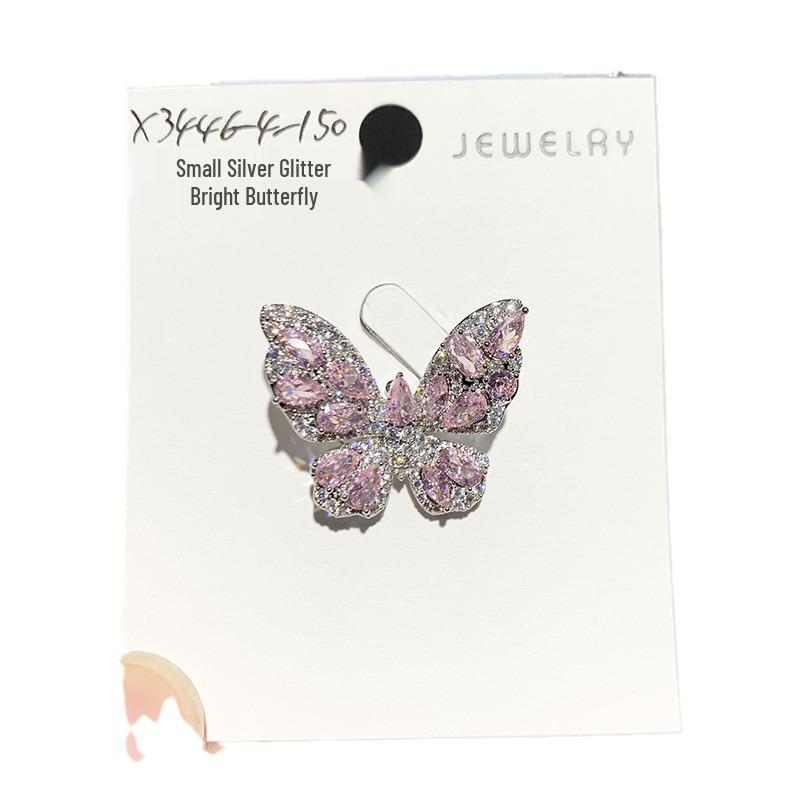 Exquisite French Luxury Butterfly Brooch for Elegant Evening Gowns