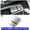 Car Accessories Electrical Park Handbrake "P" Stalls + Auto Hold Button Decor Panel Cover Trim For BMW 5 Series GT 2012 - 2017