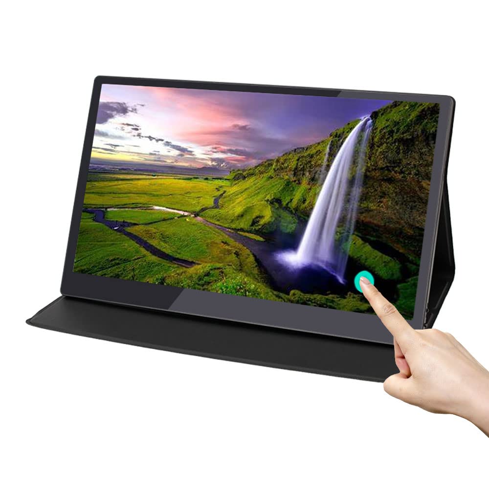 

Mobile Monitor inch Touch Panel HDR Glossy IPS Panel 2K 2560x1440 USB HDMI 1 unit 13.3 Type-C/mini чорний