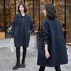 Giacca di Jeans da Donna Primavera e Autunno Taglia Grande Ampia Temperamento Giacca a Vento Inizio Autunno Top Sottile