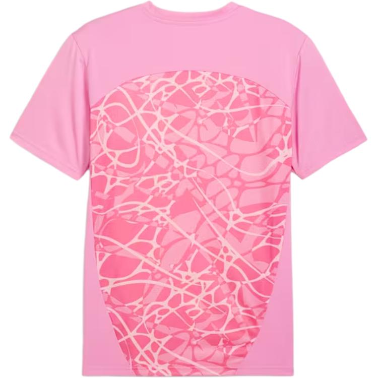 Puma Manchester City SS24 Pre-Match Short Sleeve Jersey Comfortable Stylish Crew Neck Football Shirt Men jersey Pink 777578-25