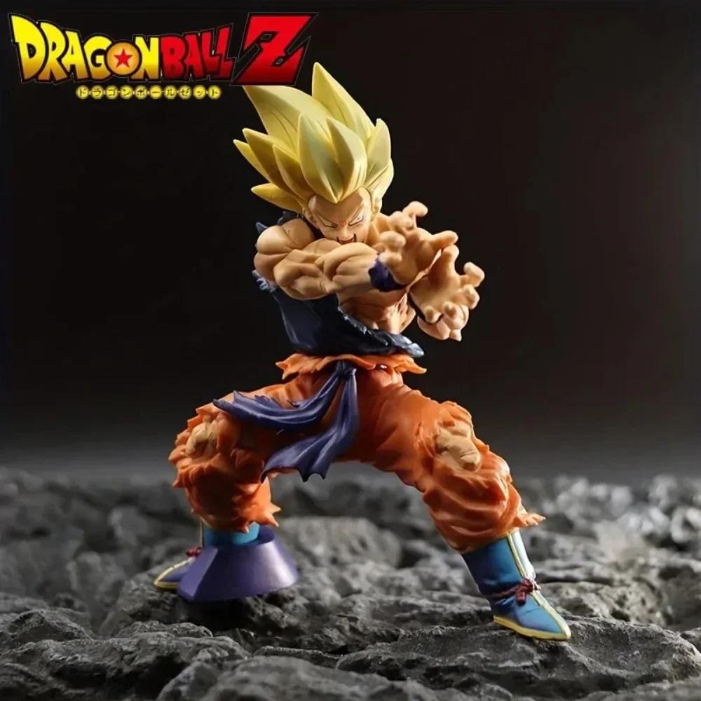 5.91in/15cm Anime Dragon Ball Z Figure Kamehameha Goku Action Figures Pvc Statue Collection Model Toys Gifts